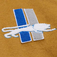 Detroit Lions Dusted Varsity NFL Jacket Brown/Cream Taass US