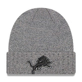 Detroit Lions Reflective NFL Beanie Gray Fashion