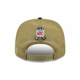 Detroit Lions 2025 NFL Salute to Service 9SEVENTY Trucker Snapback Cap Olive Taass sale