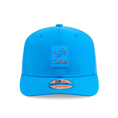 Detroit Lions 2025 NFL On-Field Sideline 9SEVENTY Trucker Snapback Cap Blue Classic