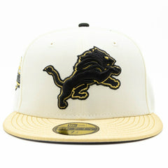 Detroit Lions 2004 Pro Bowl 59FIFTY Fitted NFL Cap Chrome Gold Taass sale