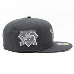 Detroit Lions 75 Seasons 59FIFTY Fitted NFL Cap Dark Gray Taass US