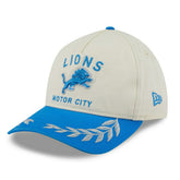 Detroit Lions 2025 NFL Draft 9TWENTY A-Frame Adjustable Cap Cream Taass for sale