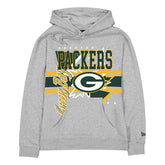 Green Bay Packers Sport Classics Oversized NFL Hoodie Gray Taass US