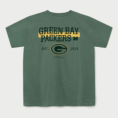 Green Bay Packers L&L '89 Classics NFL T-Shirt Green Fashion