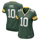 Jordan Love #10 Green Bay Packers Nike Game NFL Jersey Green (WOMEN'S) Lifestyle