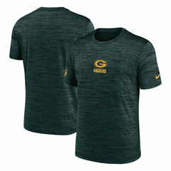 Green Bay Packers 2025 NFL Sideline Nike Velocity Performance T-Shirt Green Taass sale