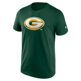 Green Bay Packers Chrome Logo NFL T-Shirt Classic