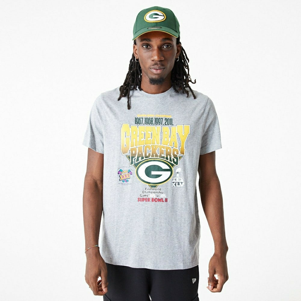 Green Bay Packers Super Bowl Champions New Era NFL T-Shirt Taass for sale