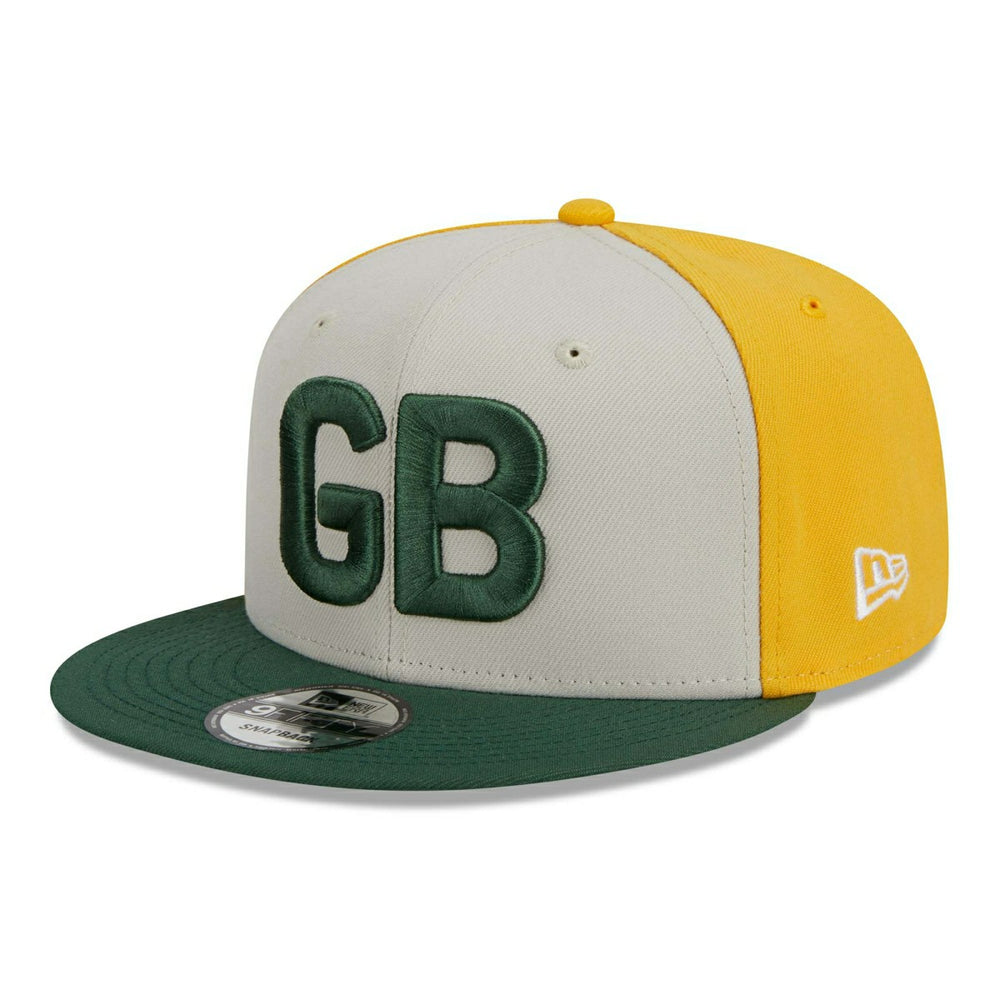 Green Bay Packers Historic 2023 NFL Sideline New Era 9FIFTY Snapback Cap Fashion