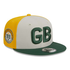 Green Bay Packers Historic 2023 NFL Sideline New Era 9FIFTY Snapback Cap Fashion
