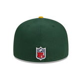 Green Bay Packers Historic 2023 NFL Sideline New Era 59FIFTY Fitted Cap Lifestyle
