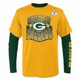 Green Bay Packers Game Day 3-in-1 Combo NFL Shirt (YOUTH) Taass US