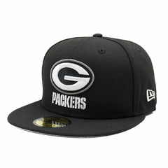 Green Bay Packers Super Bowl XLV New Era 59FIFTY Fitted NFL Cap Black Lifestyle