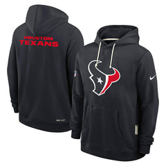 Houston Texans 2025 NFL Sideline Nike Standard Issue Hoodie Navy Taass US