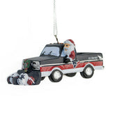 Houston Texans NFL Snow Plow Truck Christmas Ornament Taass US