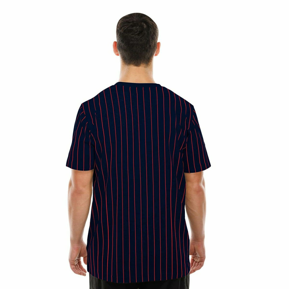 Houston Texans Retro Stripe NFL T-Shirt Navy Taass sale