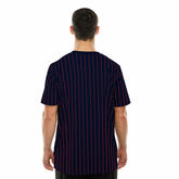 Houston Texans Retro Stripe NFL T-Shirt Navy Taass sale