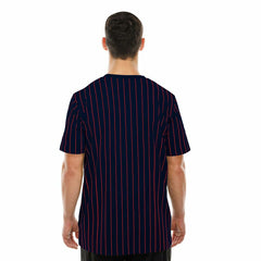Houston Texans Retro Stripe NFL T-Shirt Navy Taass sale