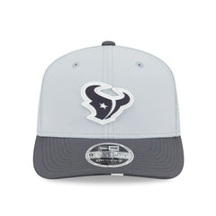 Houston Texans 2025 NFL Training Camp New Era 9SEVENTY Stretch-Snap Cap CW Gray Taass for sale