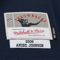 Andre Johnson #80 Houston Texans 2008 Legacy Throwback NFL Jersey Navy Taass US