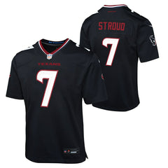 C. J. Stroud #7 Houston Texans Game NFL Jersey Navy (YOUTH) Classic