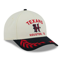 Houston Texans 2025 NFL Draft 9FORTY M-Crown A-Frame Snapback Cap Cream Taass sale