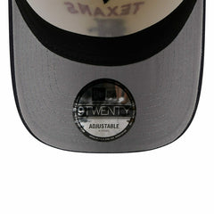 Houston Texans 2025 NFL Draft 9TWENTY A-Frame Adjustable Cap Cream Taass for sale