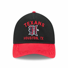 Houston Texans 2025 NFL Draft 9TWENTY A-Frame Adjustable Cap Black Taass US