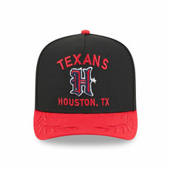 Houston Texans 2025 NFL Draft New Era 9FIFTY A-Frame Snapback Cap Black Classic