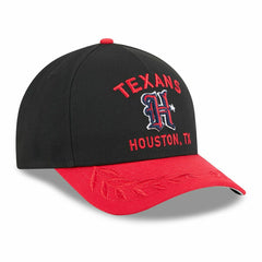 Houston Texans 2025 NFL Draft 9FORTY M-Crown A-Frame Snapback Cap Black Fashion