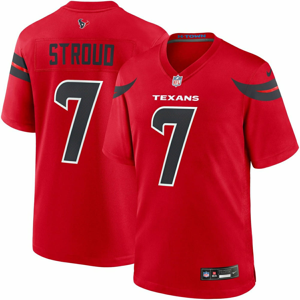 C.J. Stroud #7 Houston Texans Nike Game NFL Jersey Alternate Red Fashion