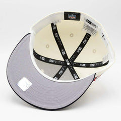 Houston Texans 10th Anniversary New Era 59FIFTY Fitted NFL Cap Cream Taass US