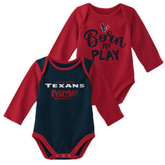Houston Texans Born to Play NFL Baby Bodysuit Set (2-Piece) Fashion