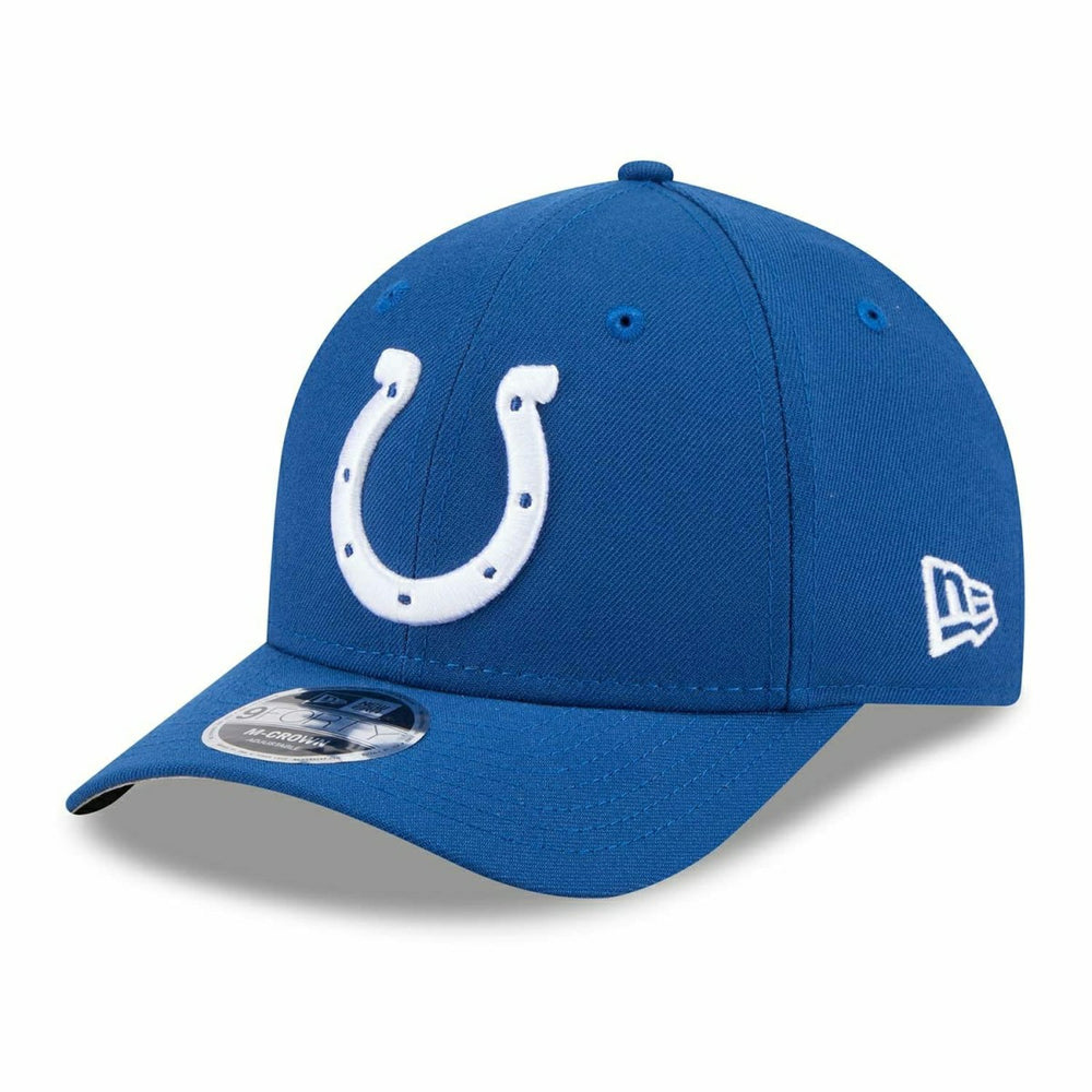 Indianapolis Colts NFL Team Logo New Era 9FORTY M-Crown Snapback Cap Blue Fashion