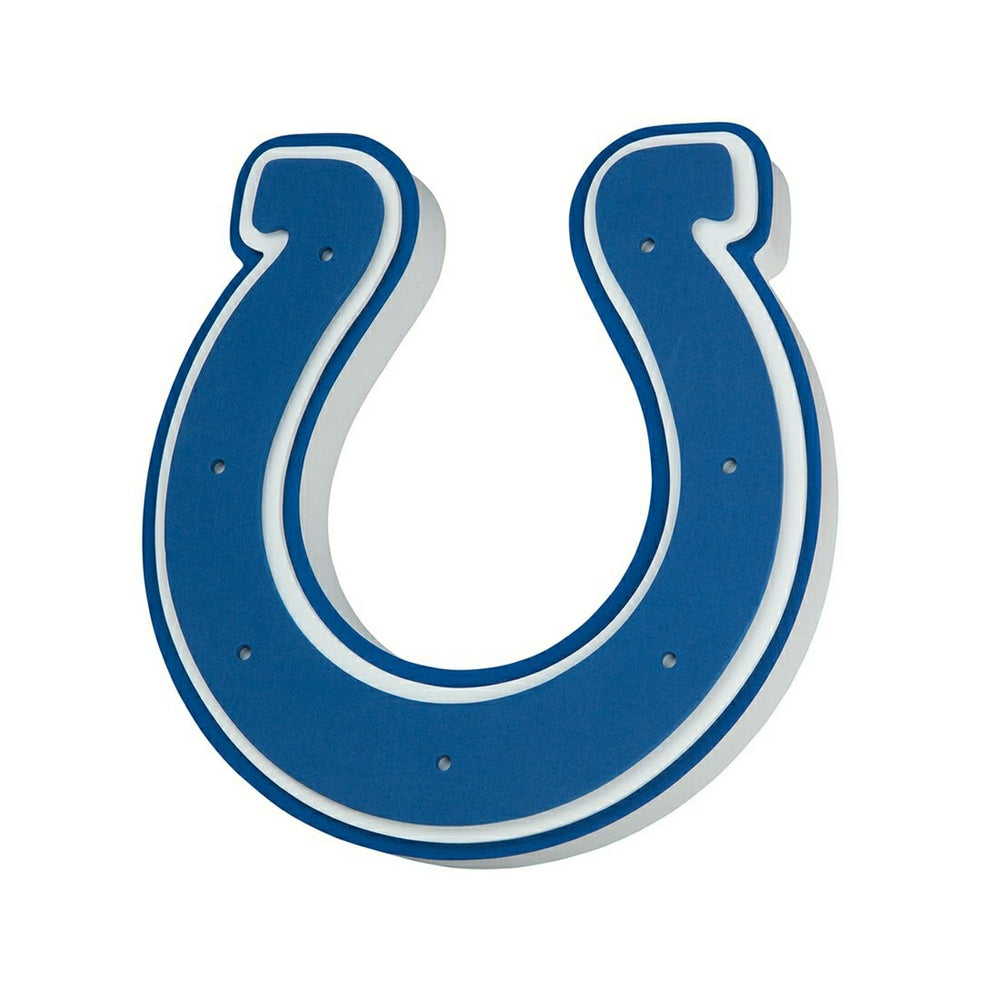 Indianapolis Colts NFL 3D Foam Logo Wall Sign Taass sale