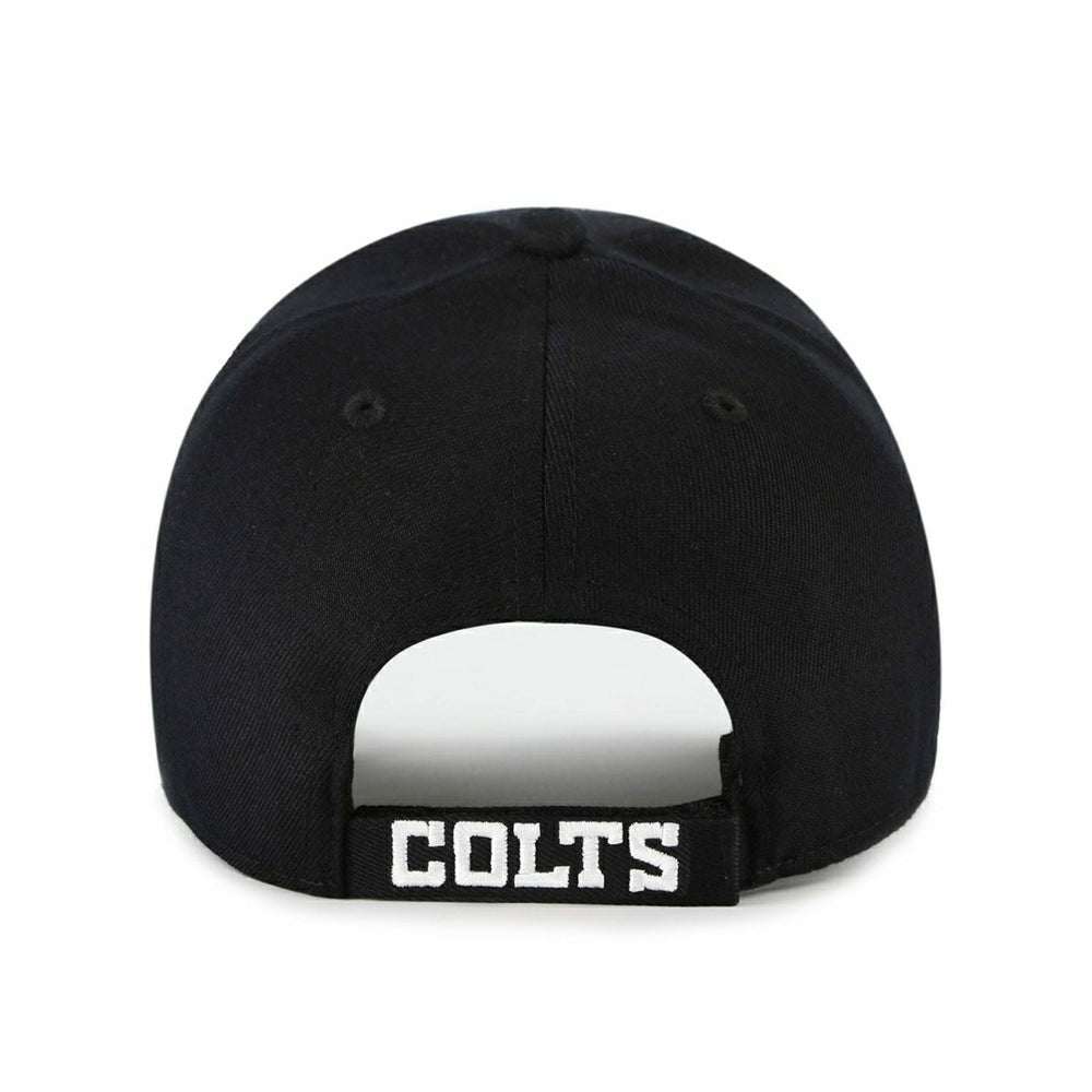 Indianapolis Colts Black & White '47 MVP Adjustable NFL Cap Black Taass US
