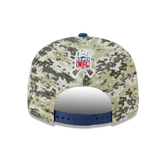 Indianapolis Colts Camo 2023 NFL Salute to Service New Era 9FIFTY Snapback Cap Lifestyle