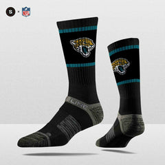 Jacksonville Jaguars Strideline Premium NFL Crew Socks Taass US