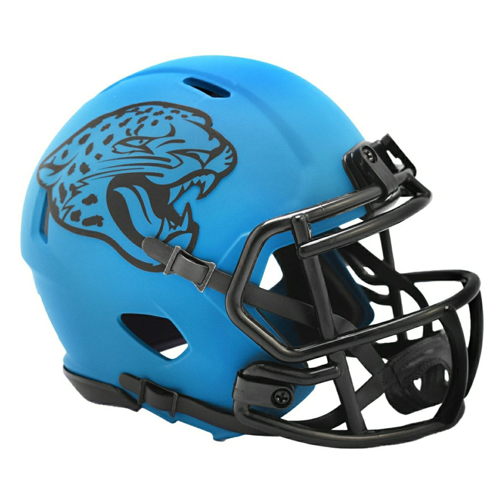 Jacksonville Jaguars Rave Alternate NFL Speed Mini Helmet Teal Classic