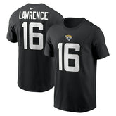Trevor Lawrence #16 Jacksonville Jaguars Nike Player NFL T-Shirt Black Classic
