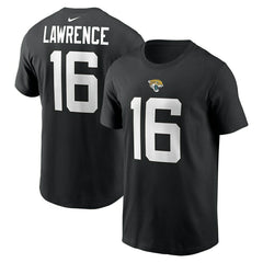 Trevor Lawrence #16 Jacksonville Jaguars Nike Player NFL T-Shirt Black Classic