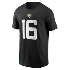 Trevor Lawrence #16 Jacksonville Jaguars Nike Player NFL T-Shirt Black Classic
