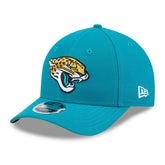 Jacksonville Jaguars NFL Team Logo New Era 9FORTY M-Crown Snapback Cap Teal Taass for sale