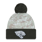 Jacksonville Jaguars 2024 NFL Salute to Service New Era Sport Pom Knit Fashion