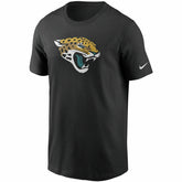 Jacksonville Jaguars Nike Essential Logo NFL T-Shirt Black Classic