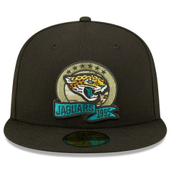 Jacksonville Jaguars 2022 NFL On-Field Salute to Service New Era 59FIFTY Fitted Cap Taass US