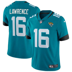 Trevor Lawrence #16 Jacksonville Jaguars Nike Vapor Limited NFL Jersey Alternate Teal Fashion