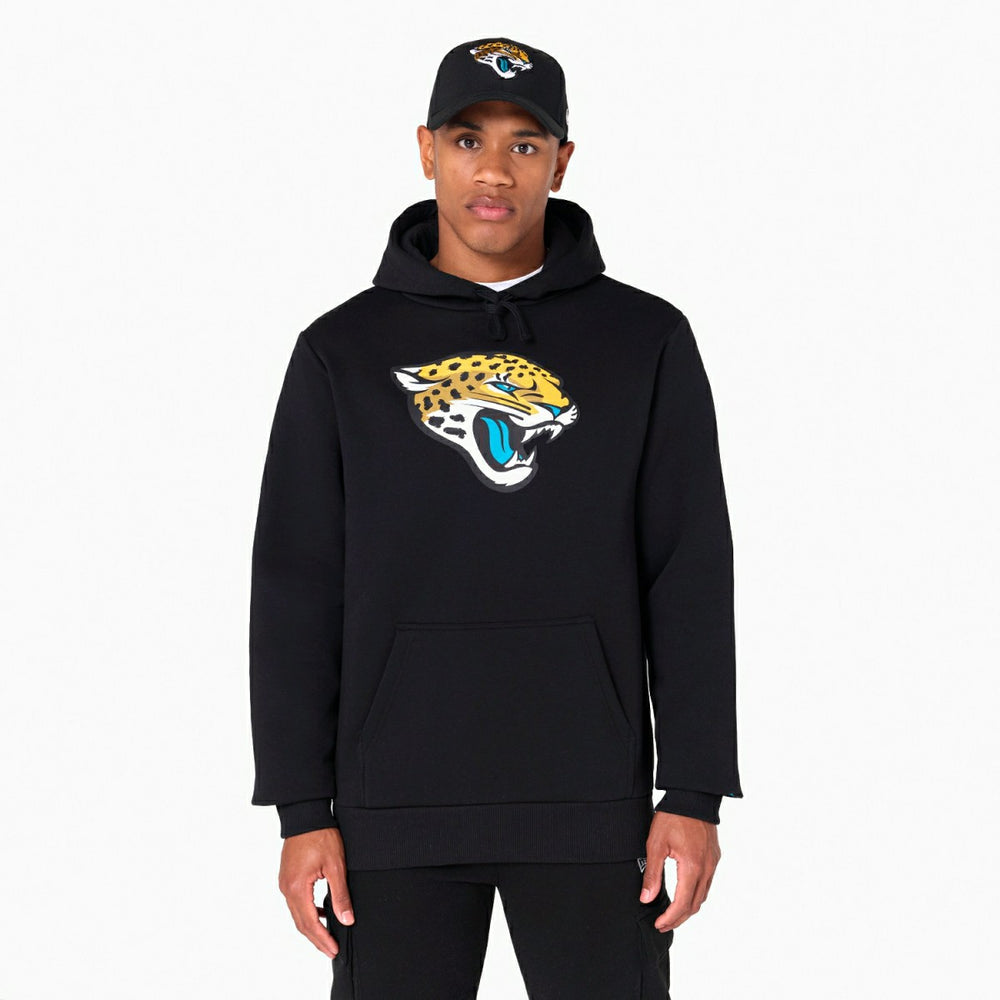 Jacksonville Jaguars Logo Hoodie NFL Sweatshirt Black Classic