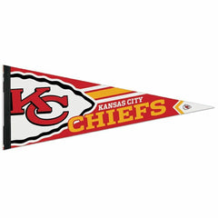 Kansas City Chiefs Big Logo Premium NFL Pennant Taass US